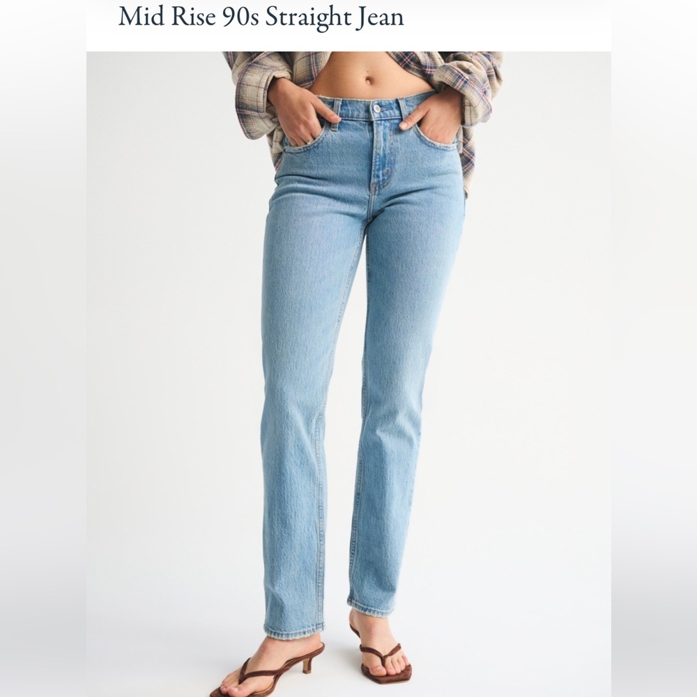 Abercrombie & Fitch 90s Straight Jeans